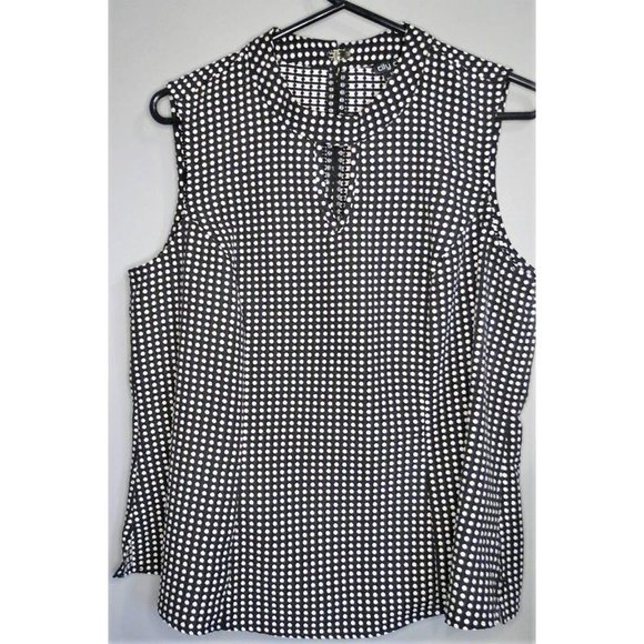 City Chic Tops - CITY CHIC - lovely, checked style top - size 18/med - excellent conditio…